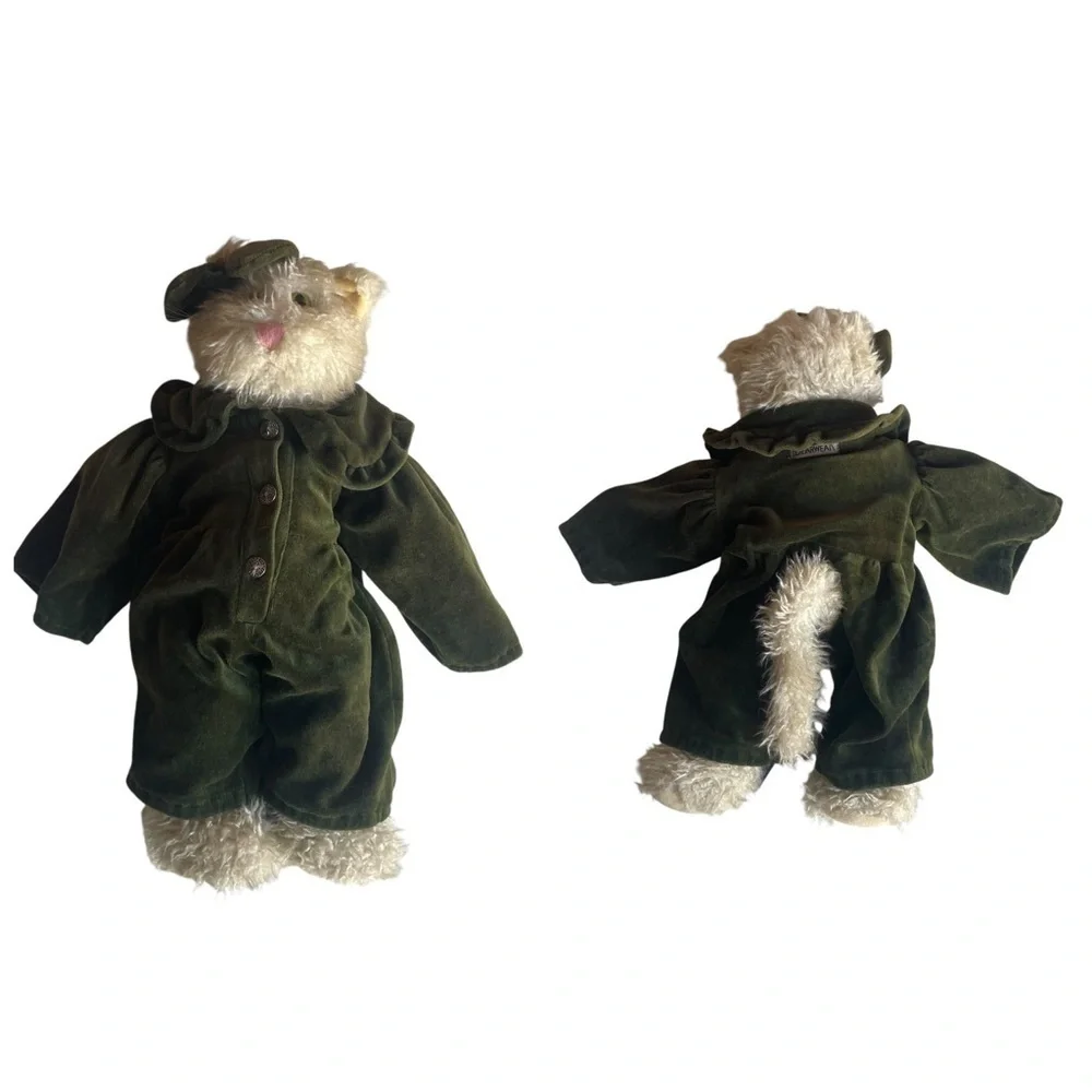 Boyd's Bears Katie Cat Kitten 17” Plush Stuffed Animal Outfit Retired 1997 Toy